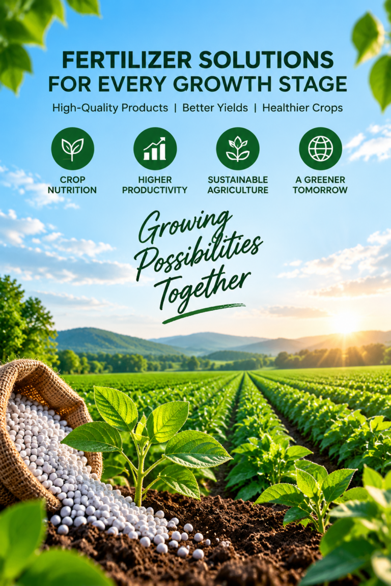 Reliable Fertilizer Solutions for Modern Agriculture
